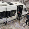 В Анучинском районе Приморья пассажирский автобус вылетел в кювет – никто не пострадал (ФОТО)