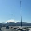 Около 09:30 дым было видно с низководного моста — newsvl.ru