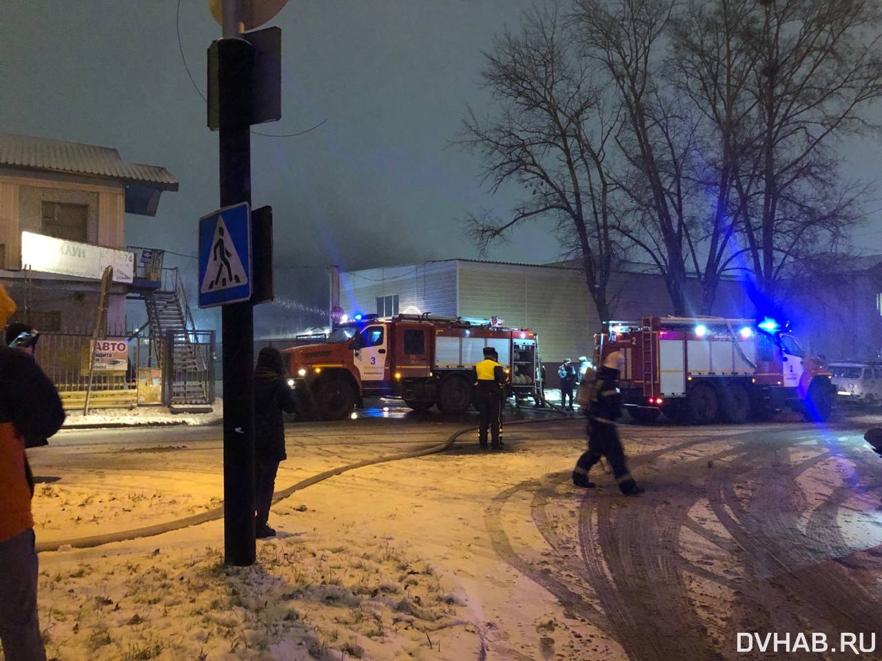 Поезда опаздывают из-за сильного пожара в районе ж/д вокзала (ФОТО;  ОБНОВЛЕНИЕ) — Новости Хабаровска