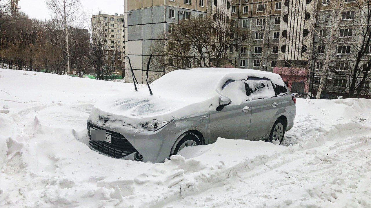 Копать, качать, газовать: как выехать на автомобиле из сугроба (ПАМЯТКА) —  Новости Хабаровска