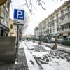 Это временная разметка для пешеходов – в следующем году здесь планируется сделать постоянный тротуар — newsvl.ru