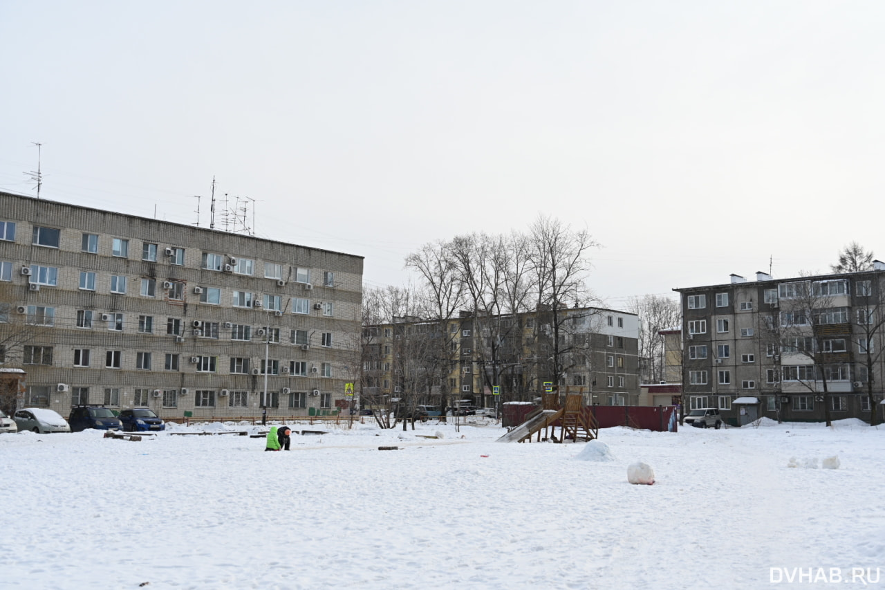 Горки на Пятой площадке удивили хабаровчан (ФОТО) — Новости Хабаровска