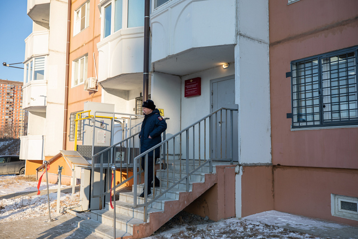 Участковый пункт полиции открыли на первом этаже многоквартирного дома в  Снеговой Пади – Новости Владивостока на VL.ru