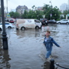 Улицу Пограничную затопило после неожиданно сильного дождя — newsvl.ru