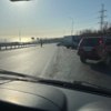 Сегодня утром проезд в сторону Патрокла по скользкой объездной перекрыли — newsvl.ru