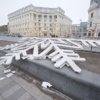 Досталось и новогоднему городку на центральной площади — newsvl.ru