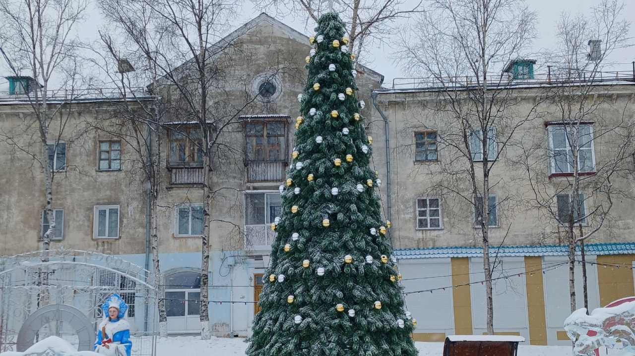 Вернуть шары на городскую елку просят жителей Ванино — Новости Хабаровска