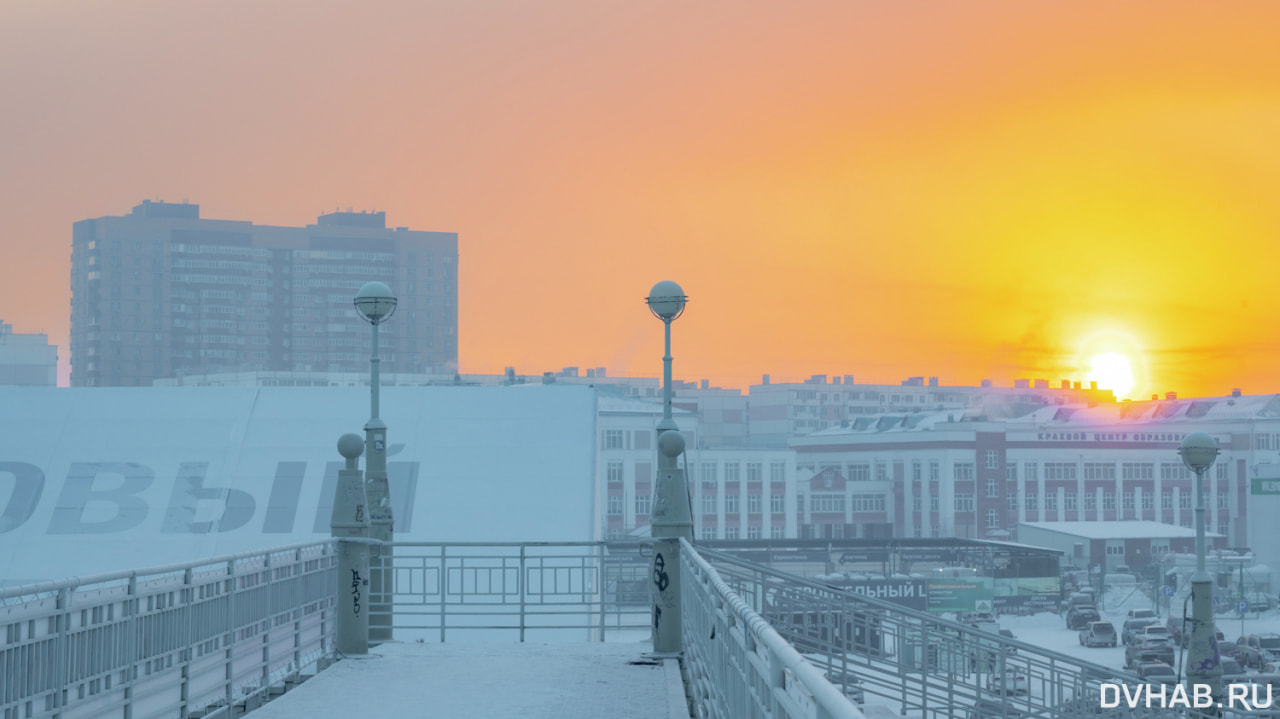 Прогноз погоды в Хабаровске на четверг, 25 января — Новости Хабаровска