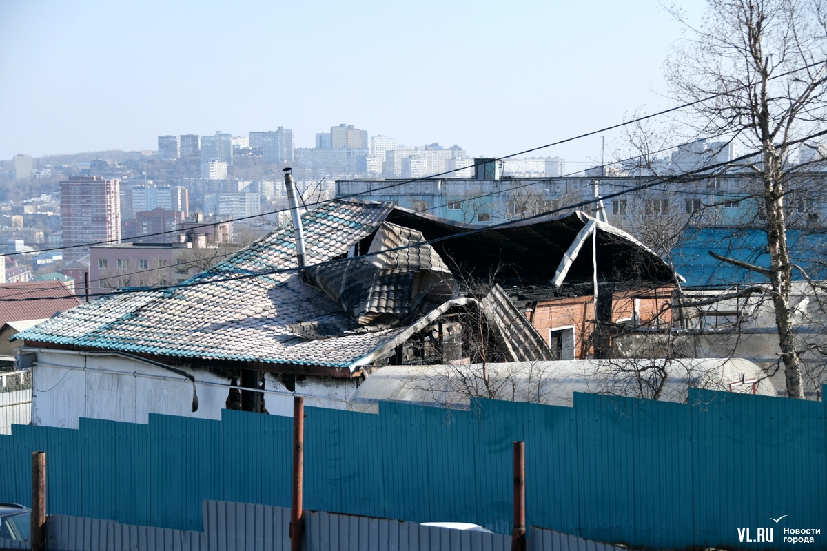 Ночью на Гризодубовой пострадали в пожаре частный дом и теплица – Новости  Владивостока на VL.ru