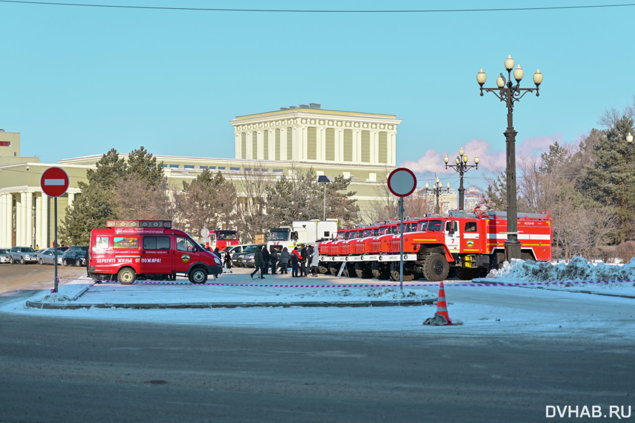 Новую технику направят пожарным в села и города Хабаровского края (ФОТО;  ВИДЕО) — Новости Хабаровска