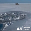 В районе Коврижки автомобиль провалился под лёд — водитель успел спастись