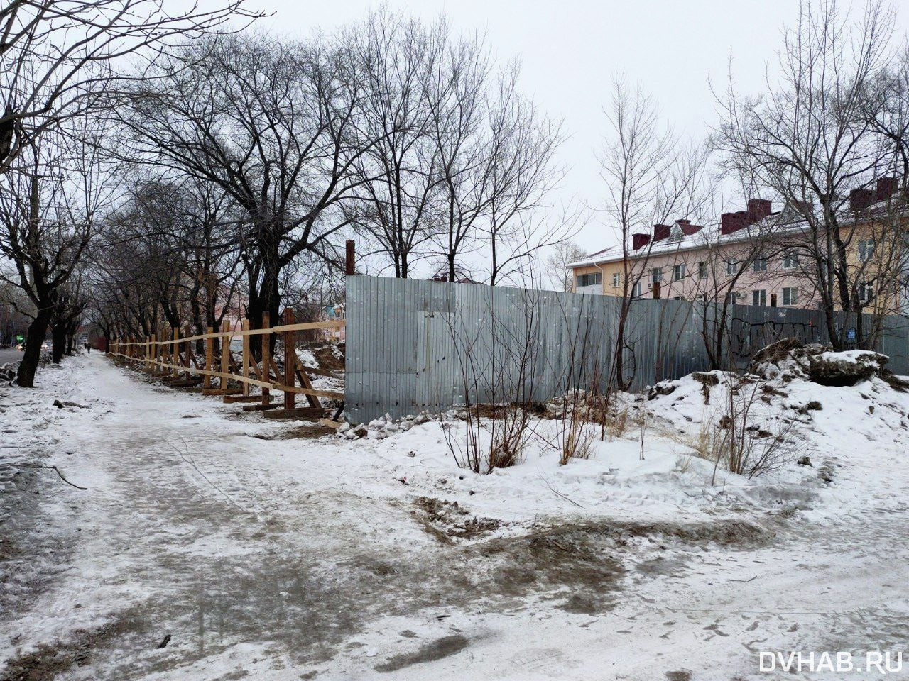 На месте бывшего гаража УМВД в Комсомольске построят жилой дом (ФОТО) —  Новости Хабаровска