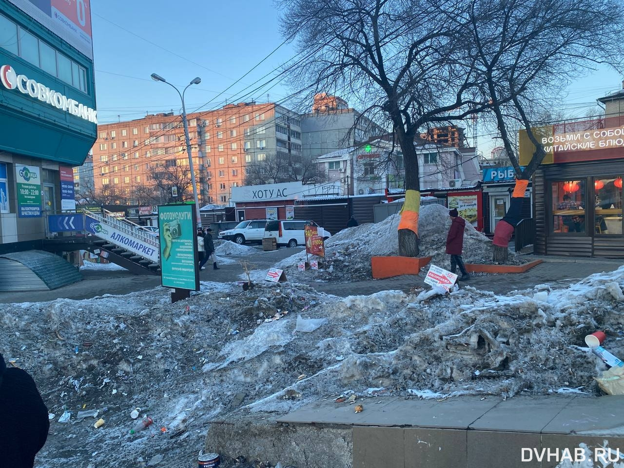 ВИДЕО ⟩ Обзор рождественской ярмарки на Домской площади