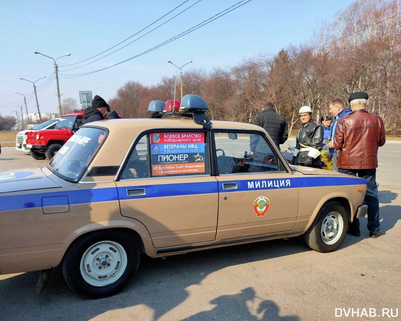 В Москву на ретро-автомобилях отправились комсомольчане (ФОТО; ВИДЕО) —  Новости Хабаровска