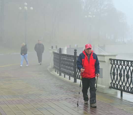 Хабаровск в нетипичном тумане запечатлел фотограф DVHAB.ru — Новости ...