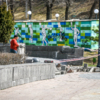 Основную зелёную часть общественного пространства огородили для ремонта — newsvl.ru