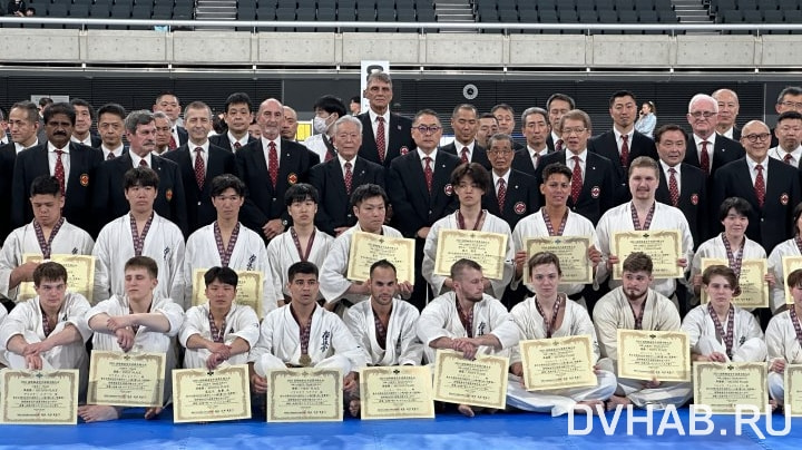 Хабаровские каратисты выиграли три золотые медали в Токио