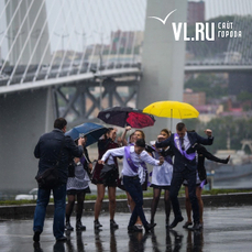 В понедельник в школах Владивостока вводится свободное посещение из-за сильных ливней