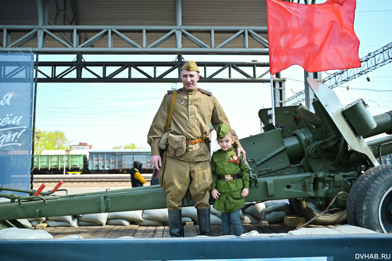 Техника времен Великой Отечественной войны прибыла в Хабаровск (ФОТО;  ВИДЕО) — Новости Хабаровска