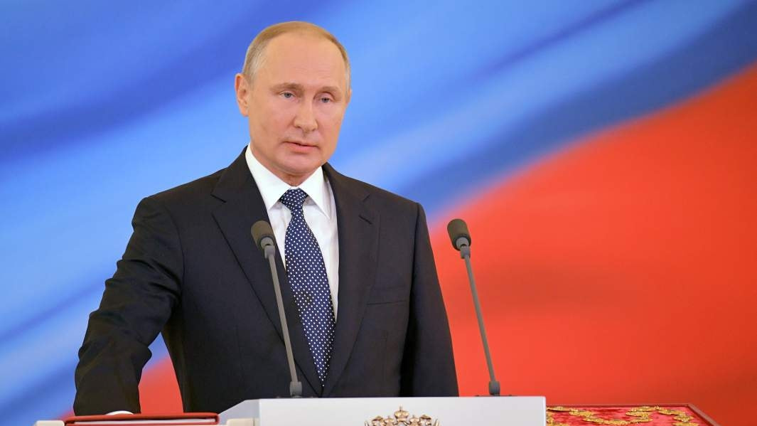 Владимир Путин в пятый раз вступил в должность президента РФ