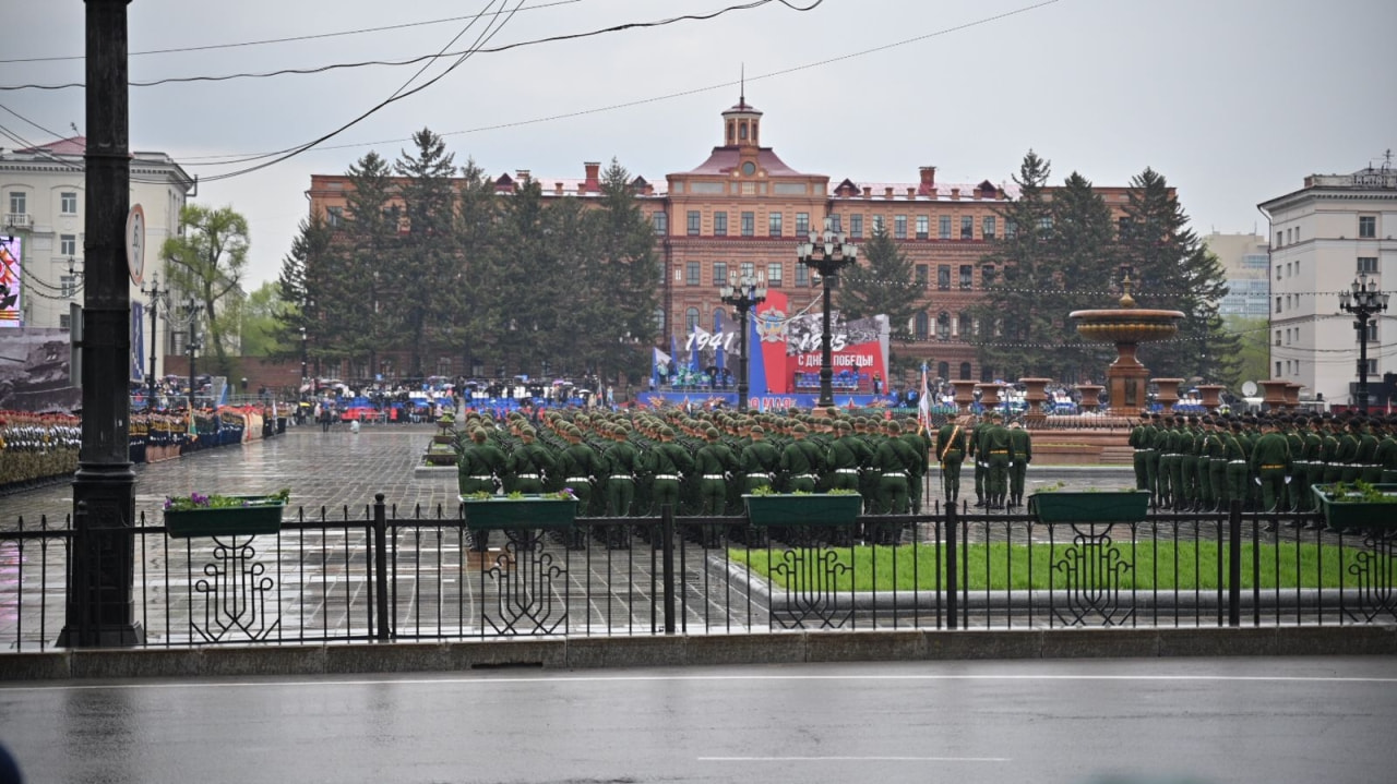Хабаровск готовится к проведению Парада Победы (ФОТО)