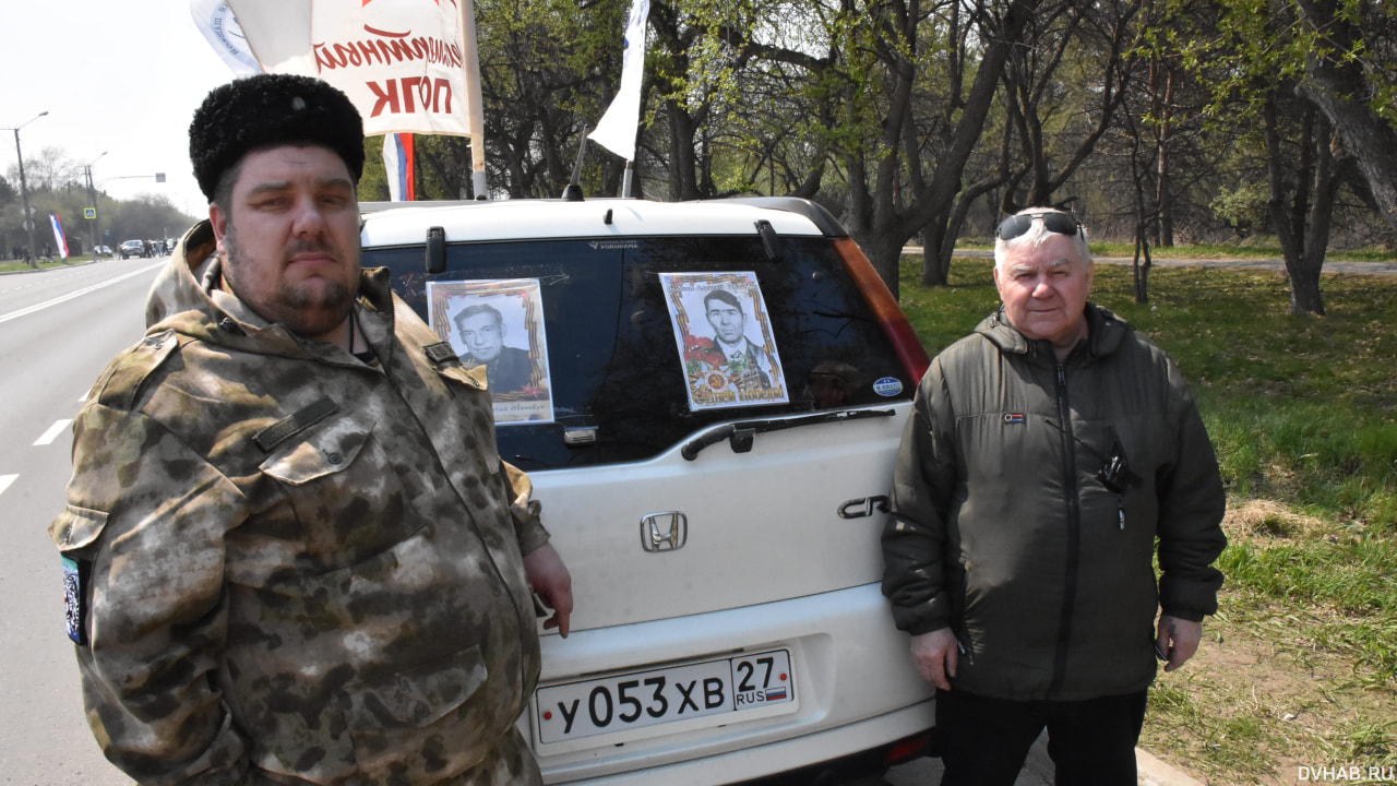 Автопробег «Бессмертный полк» провели в Комсомольске (ФОТО)