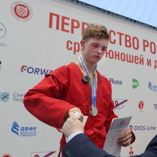 Primorsky Athlete Nikita Pirogov Wins Bronze at European Sambo Championship