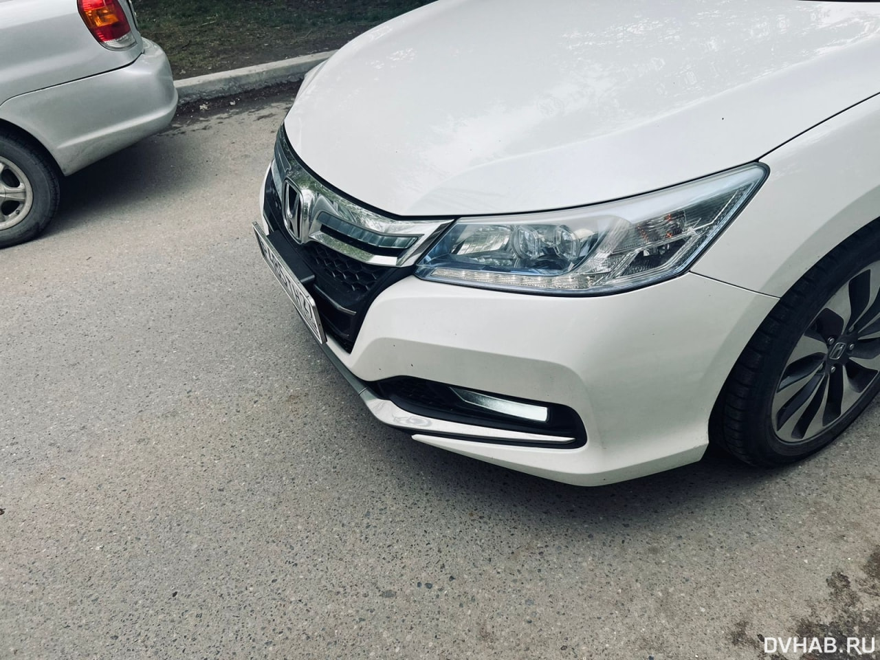 Четвероклассника сбила Honda Accord в Трубном переулке (ФОТО) — Новости  Хабаровска