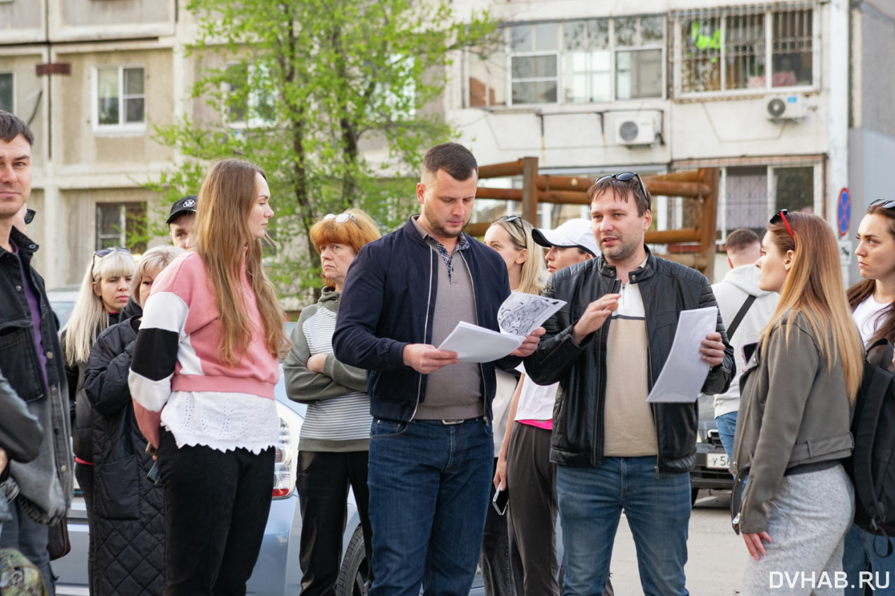 Ливневку и городок потребовали жильцы ЖК «Пионерский» от строителей  «Сезонов» (ФОТО) — Новости Хабаровска