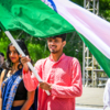 Студенты из Индии на параде наций — newsvl.ru