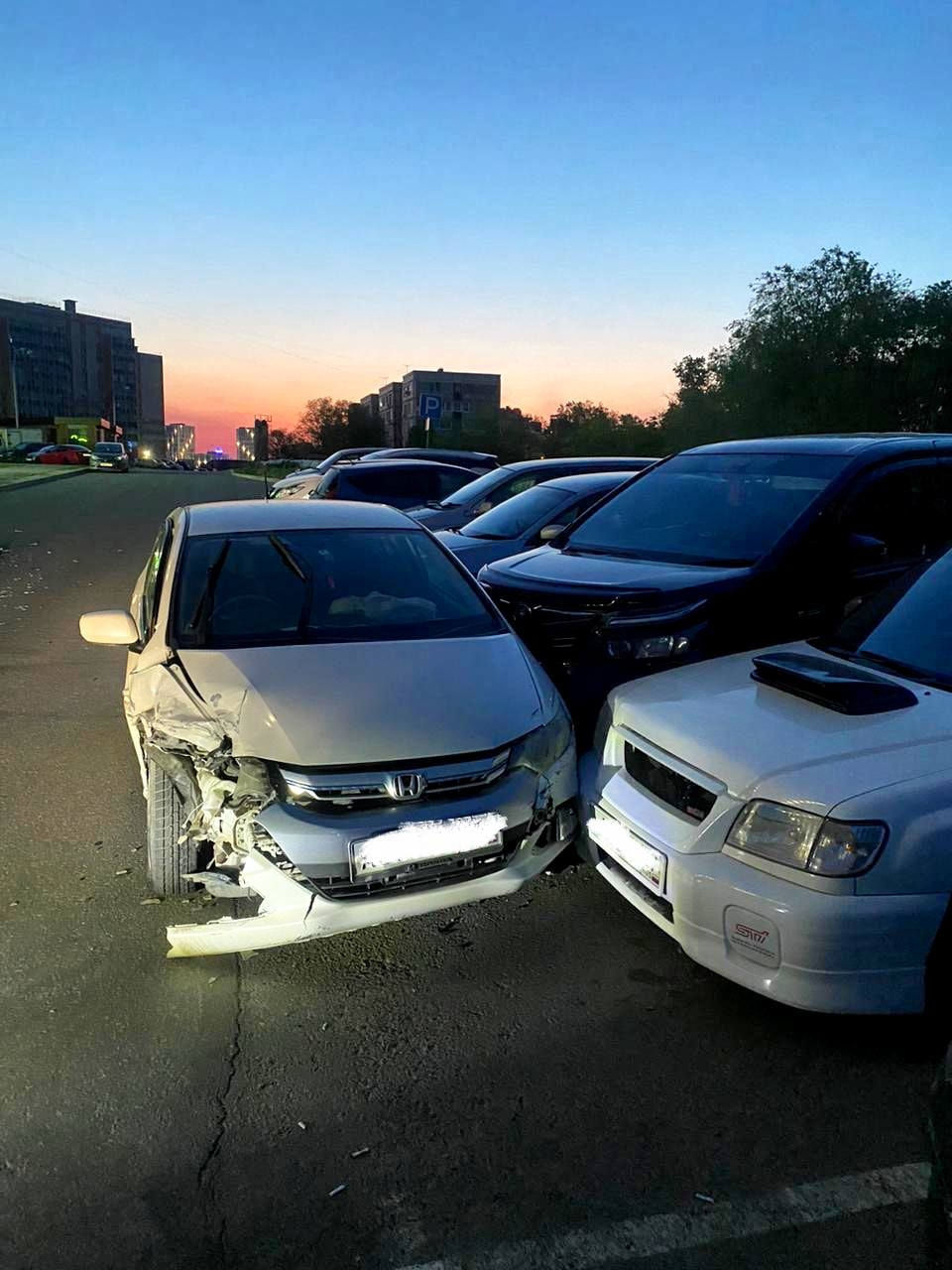 Пьяная автоледи без прав повредила три машины на Совхозной (ФОТО) — Новости  Хабаровска