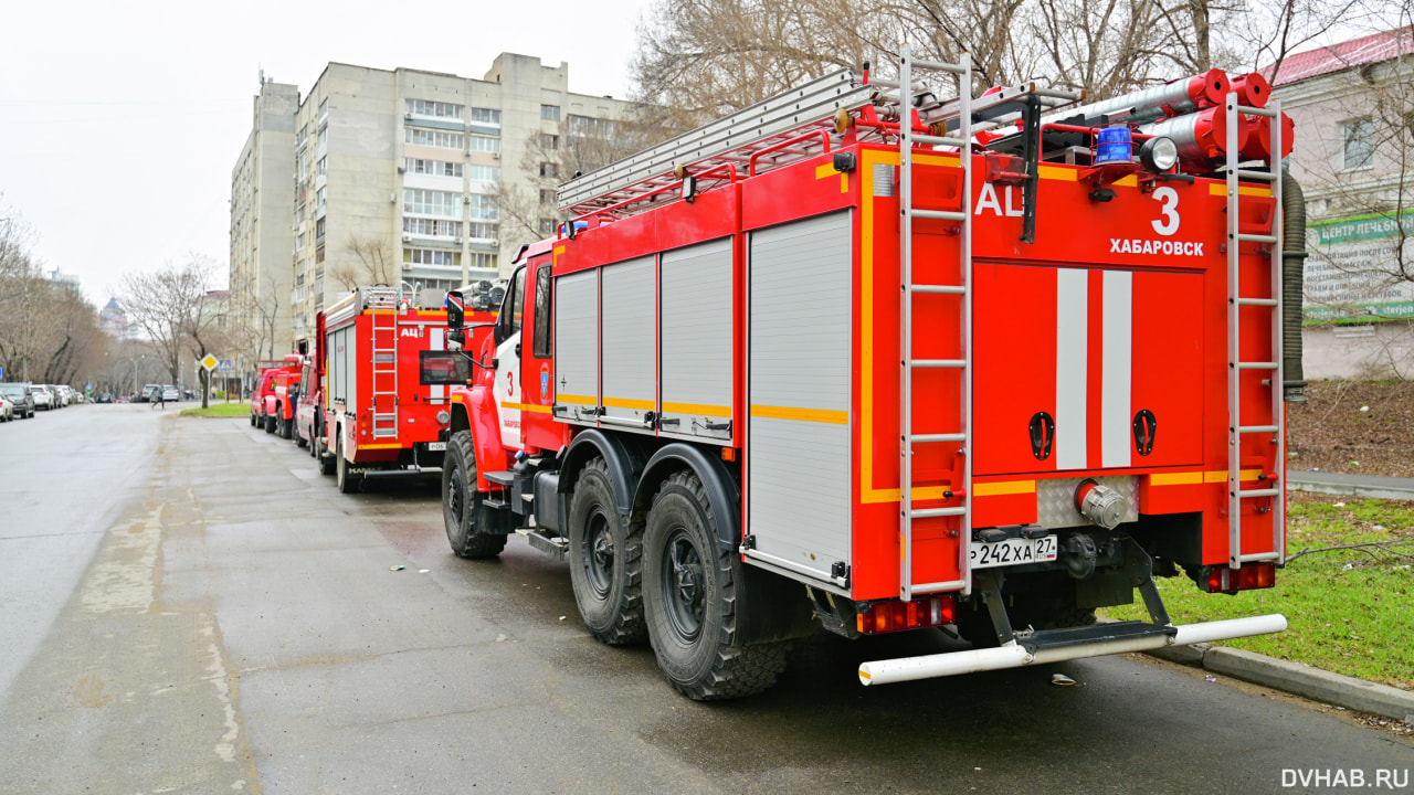 Оперативная информация: 39 пожаров ликвидировано в Хабаровском крае