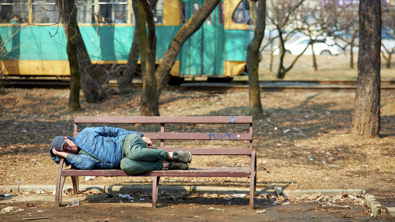 Параллельная реальность: запрет лежать на скамейках и выпавший из ...