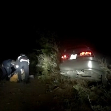 Ночная погоня за пьяным водителем в Находке закончилась стрельбой по колёсам, ДТП и наручниками
