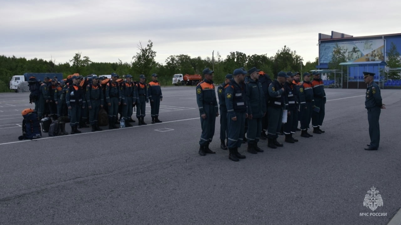 Спасатели из Хабаровского края отправились тушить пожары в Забайкалье