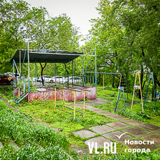 Во Владивостоке на Чапаева, где 20 лет пытаются построить ЖК, хотят снести детскую старую площадку (ФОТО)