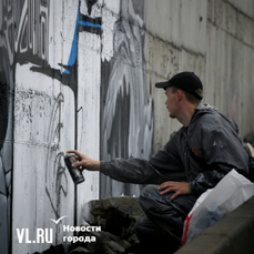 Драконы, Невельской, Патрокл: одну из подпорных стен Владивостока украсили изображением по мотивам русской манги 
