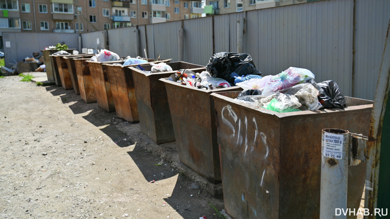 Оперативная информация: 135 мешков мусора вывезено с улиц Хабаровска