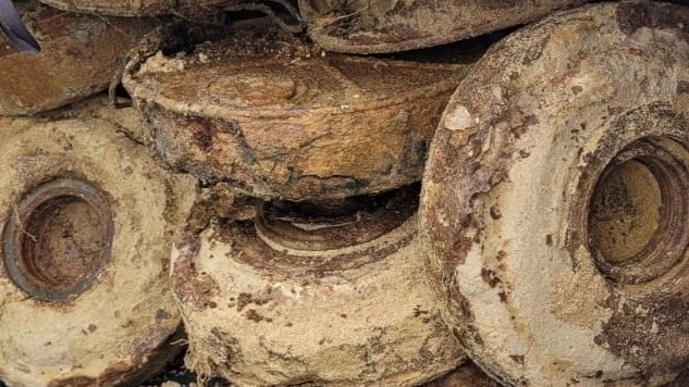 Противотанковые мины обнаружили на Большом Уссурийском (ВИДЕО)