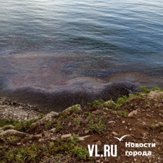 Нефтяные пятна в море заметили у лодочных гаражей в бухте Тихой (ВИДЕО)