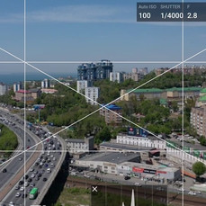 Пробки во Владивостоке обследовали с помощью беспилотника