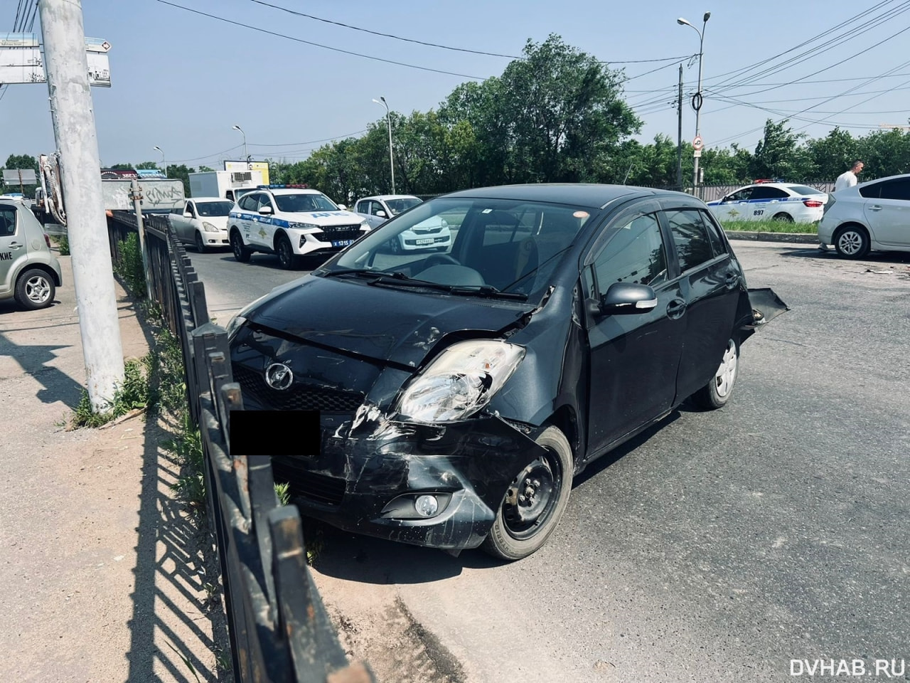 Отказали тормоза: в четыре машины влетел Prius на Большой (ФОТО) — Новости  Хабаровска