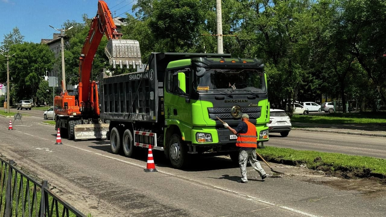 Ремонт стартовал в Биробиджане на улице Пионерской — Новости Хабаровска