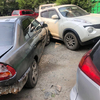 Разбившего шесть автомобилей на Спортивной мужчину арестовали на 10 суток (ВИДЕО)
