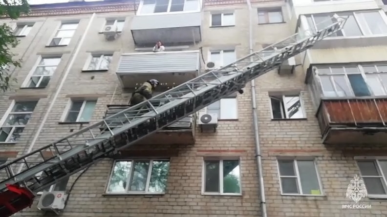 Холодильник стал причиной пожара на улице Краснореченской