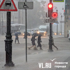 Штормовое предупреждение объявили в Приморье на 31 июля – 1 августа из-за сильных дождей