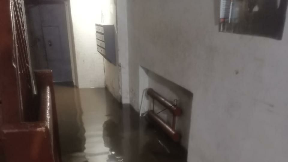 Дома в Хабаровске уходят под воду из-за проблем с ливневкой (ФОТО)