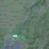 Трек самолёта - Flightradar24 — newsvl.ru