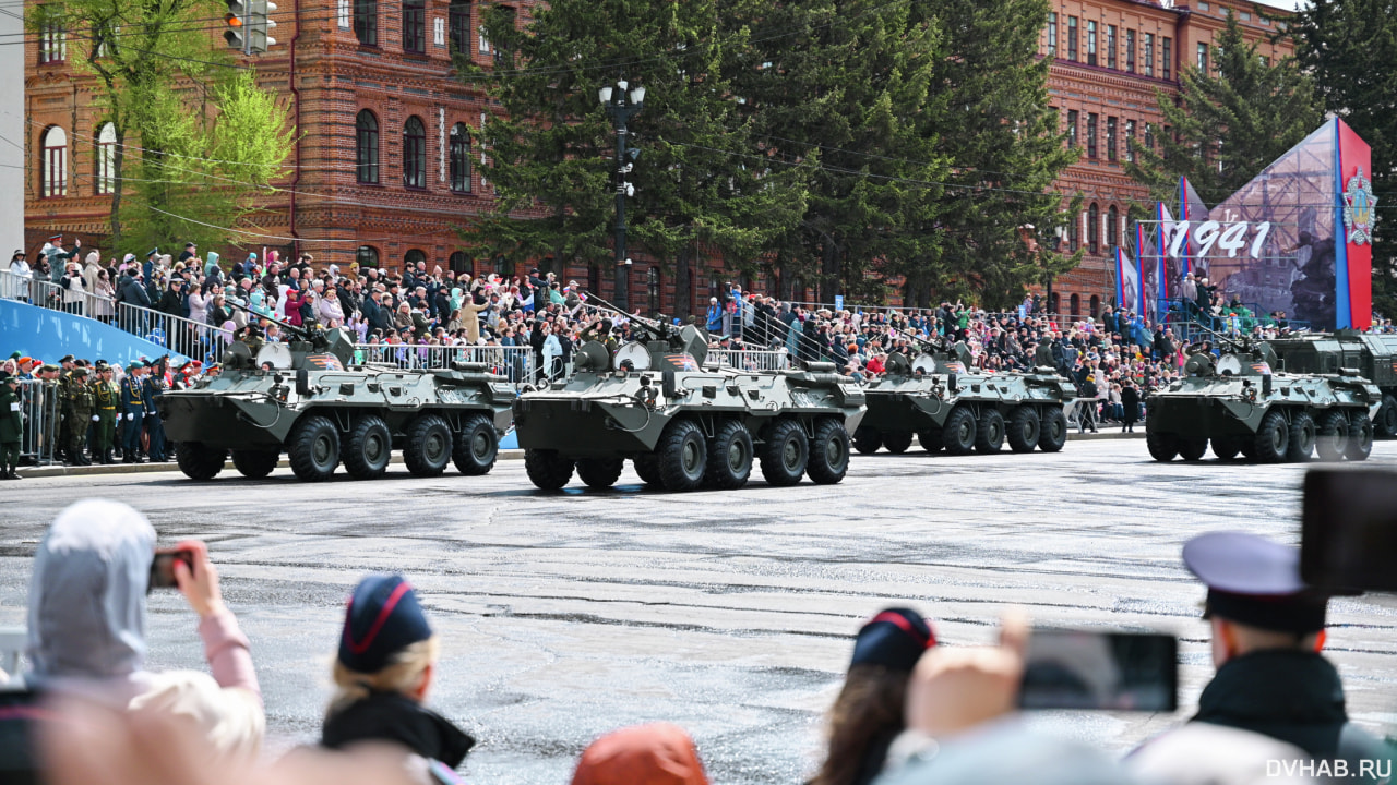 Парад в честь окончания Второй мировой войны проведут в Хабаровске