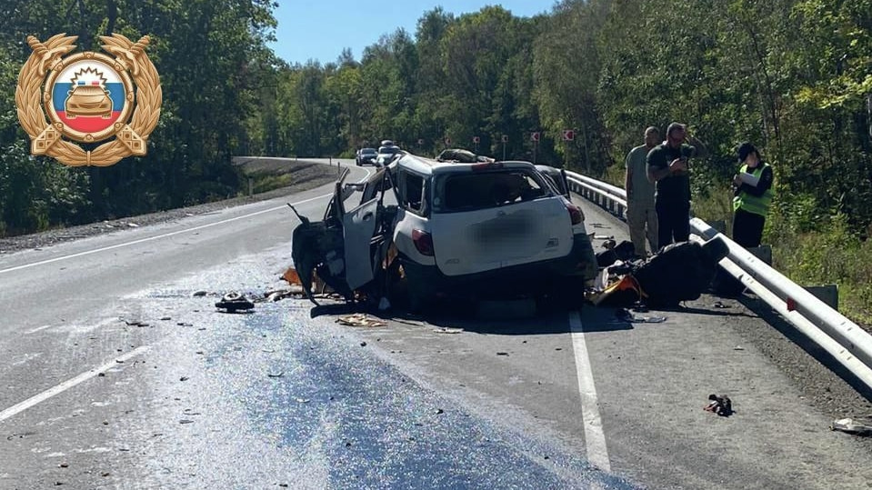 Человек погиб при столкновении грузовика и Nissan AD на трассе Хабаровск - Комсомольск (ОБНОВЛЕНИЕ)